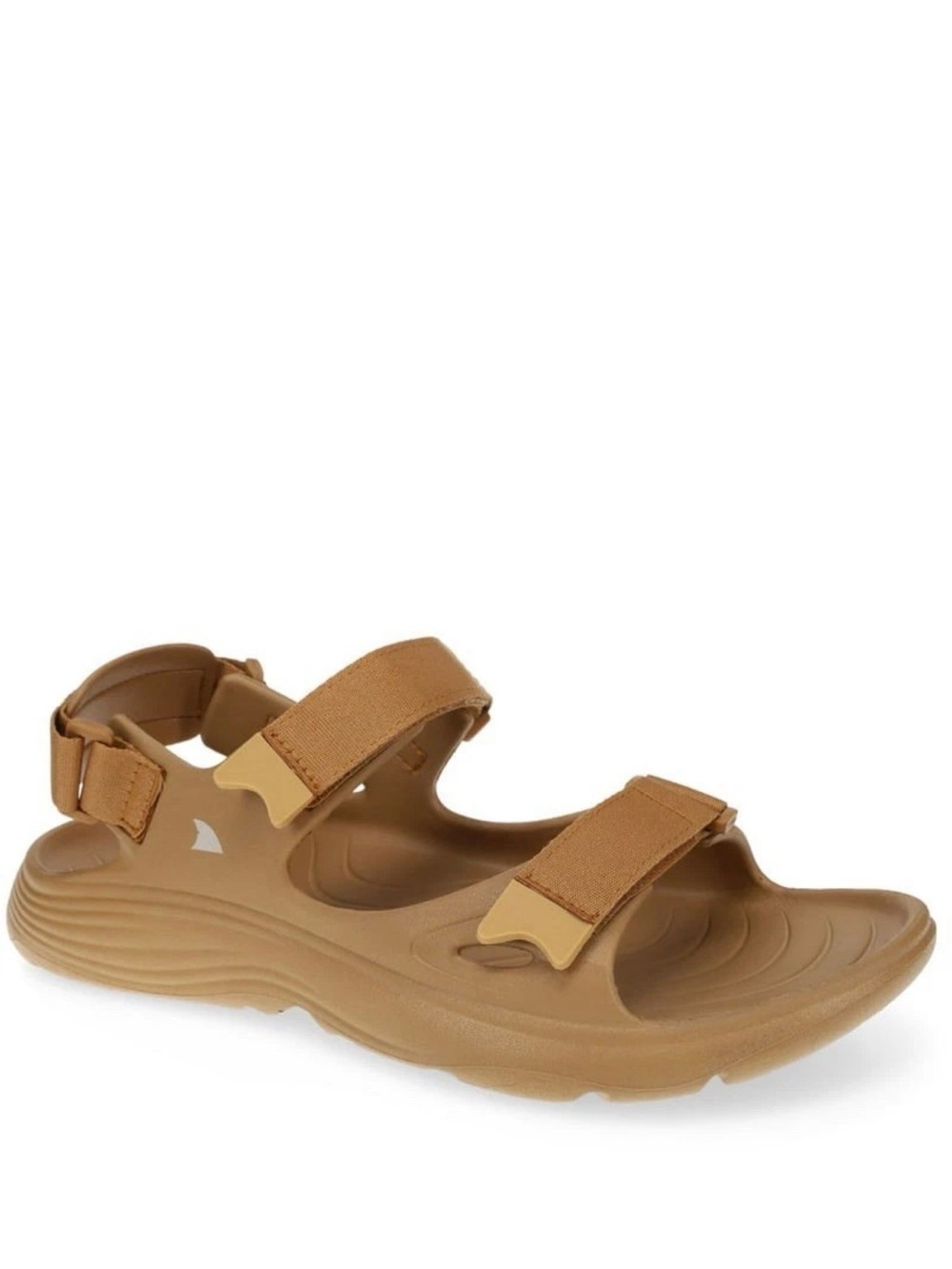 Rugged Shark Sandals Mens Size 13 Brown Strappy Open Toe Water Shoes Comfortable